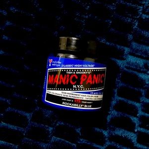 New Manic Panic Rockabilly Blue Semi Hair Colour